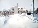 雪山ができました