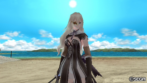 海岸にて